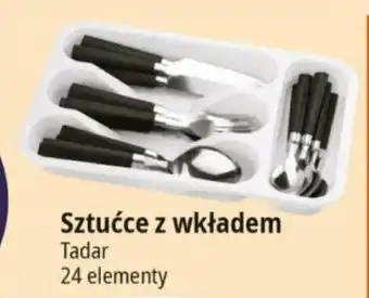 E.Leclerc Sztućce z wkładem Tadar 24 el. oferta
