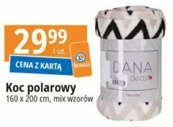 E.Leclerc Koc polarowy 160 x 200 cm oferta