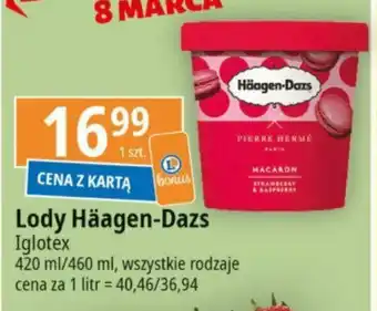 E.Leclerc Lody Häagen-Dazs Iglotex 420/460 ml oferta