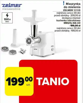 Carrefour Market Maszynka do mielenia ZELMER 1010B oferta