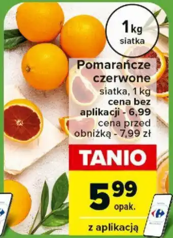 Carrefour Market Pomarańcze czerwone 1 kg oferta