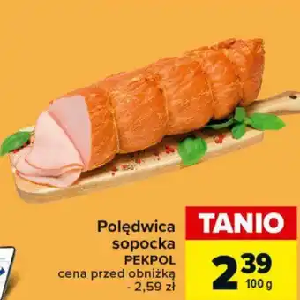 Carrefour Market Polędwica sopocka PEKPOL 100g oferta