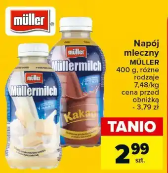Carrefour Market Napój mleczny MÜLLER 400 g oferta