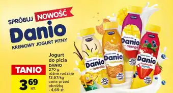 Carrefour Market Jogurt do picia DANIO 270g oferta