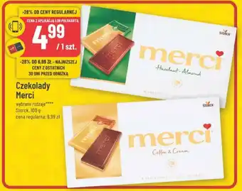 Polomarket Czekolady Merci Storck, 100 g oferta