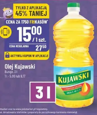 Olej Kujawski Bunge, 3l