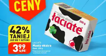 ALDI ŁACIATE Masto ekstra 200 g oferta
