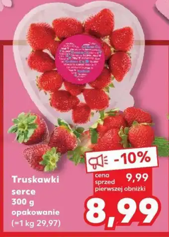 Kaufland Truskawki serce 300 g oferta
