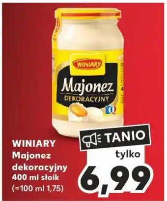 Kaufland WINIARY Majonez dekoracyjny 400 ml oferta