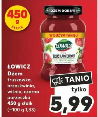 Kaufland ŁOWICZ Dżem 450 g oferta