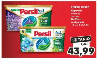 Kaufland PERSIL DISCS Kapsułki 28-33 szt. oferta
