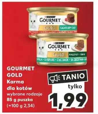 Kaufland GOURMET GOLD Karma dla kotów 85 g puszka oferta