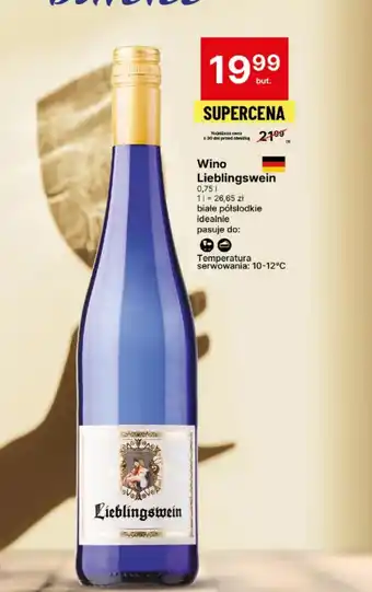 Delikatesy Centrum Wino Lieblingswein oferta