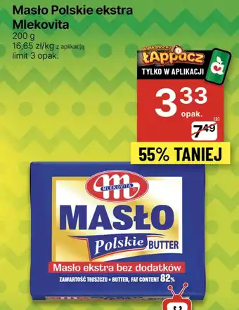 Delikatesy Centrum Masło Mlekovita oferta