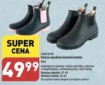 ALDI Kalosze Gardenline oferta