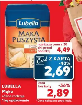 Kaufland LUBELLA Mąka 1 kg oferta