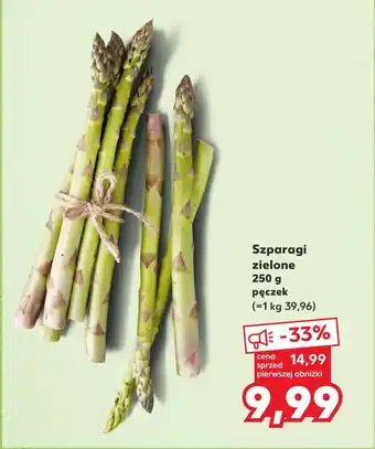 Kaufland Szparagi zielone 250 g pęczek oferta