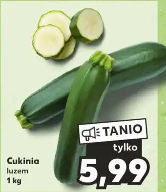 Kaufland Cukinia luzem 1 kg oferta