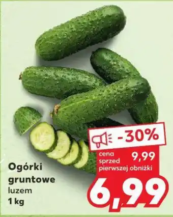 Kaufland Ogórki gruntowe luzem 1 kg oferta