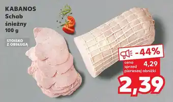 Kaufland KABANOS Schab śnieżny 100 g oferta