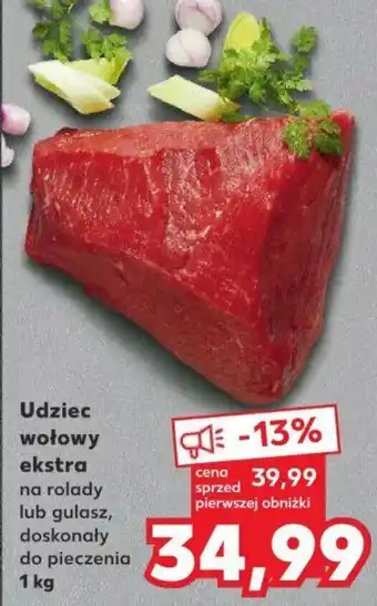 Kaufland Udziec wołowy ekstra 1 kg oferta