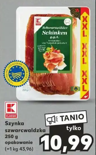 Kaufland Szynka szwarcwaldzka 250 g oferta