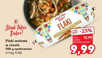 Kaufland Flaki wołowe w rosole 900 g oferta