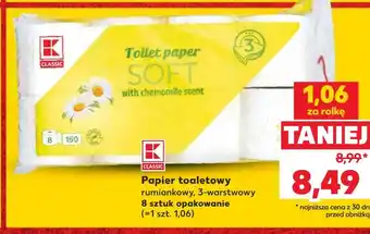 Kaufland Papier toaletowy K-Classic oferta