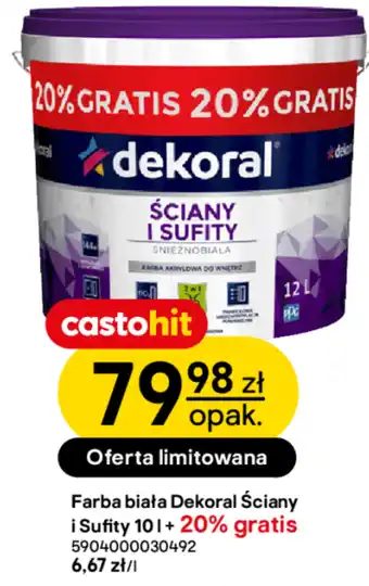 Castorama Farba Dekoral oferta