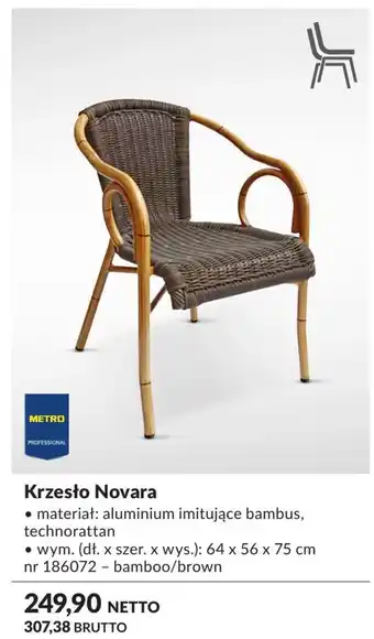 Makro Krzesło Metro oferta
