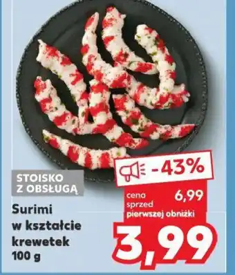 Kaufland Surimi w kształcie krewetek 100 g oferta