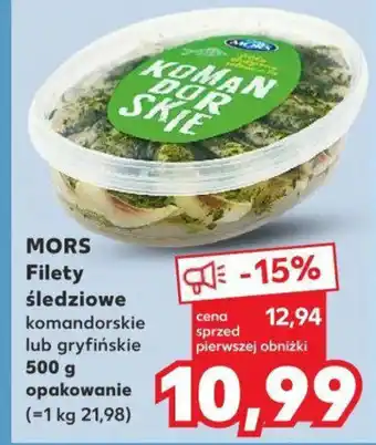 Kaufland MORS Filety śledziowe 500 g oferta