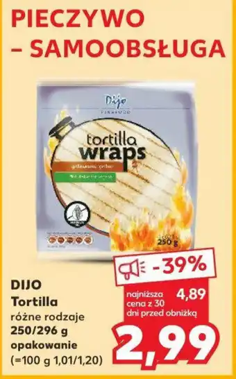 Kaufland DIJO Tortilla  250/296 g oferta