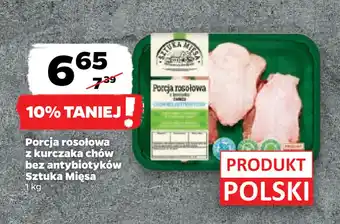 Netto Porcja rosołowa z kurczaka chów bez antybiotyków Sztuka Mięsa oferta