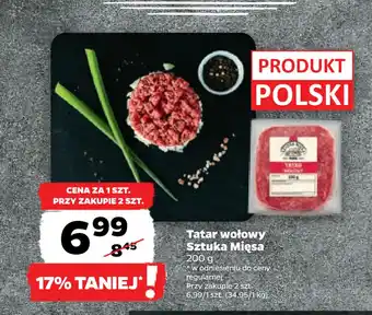 Netto Tatar wołowy Sztuka Mięsa oferta