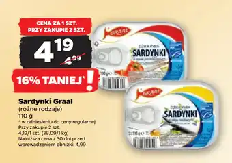 Netto Sardynki Graal oferta