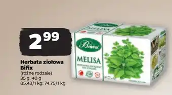 Netto Herbata ziołowa Bifix oferta