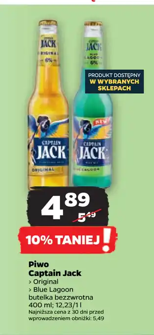 Netto Piwo Captain Jack oferta
