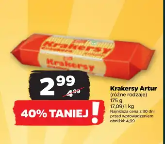 Netto krakersy Artur oferta