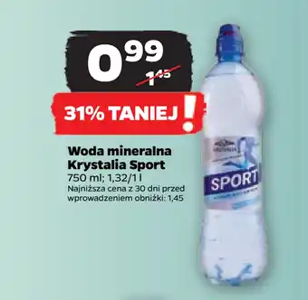 Netto Woda mineralna Krystalia Sport oferta