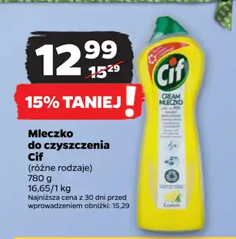 Netto Mleczko do czyszczenia Cif oferta