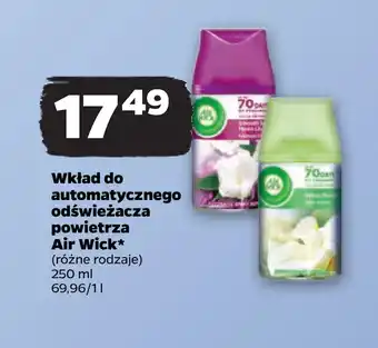 Netto Wkład do automatycznego odświeżacza powietrza Air Wick oferta