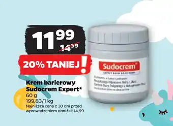 Netto Krem barierowy Sudocrem Expert oferta