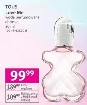 Hebe Woda perfumowana damska tous oferta