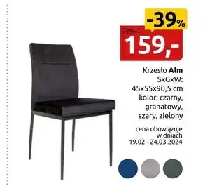 Black Red White Krzesło oferta