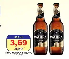 Primus Warka Strong Piwo jasne 500 ml oferta