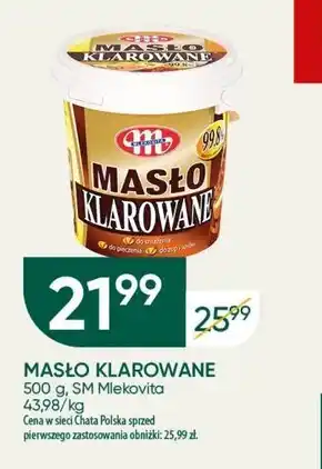Chata Polska Masło klarowane Mlekovita oferta