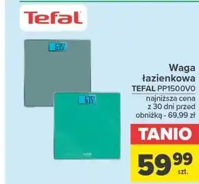 Carrefour Waga łazienkowa Tefal oferta