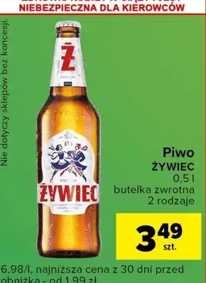 Globi Żywiec Piwo jasne 500 ml oferta