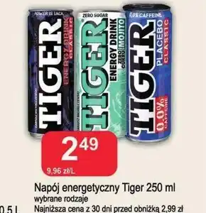 Społem Napój energetyczny Tiger oferta